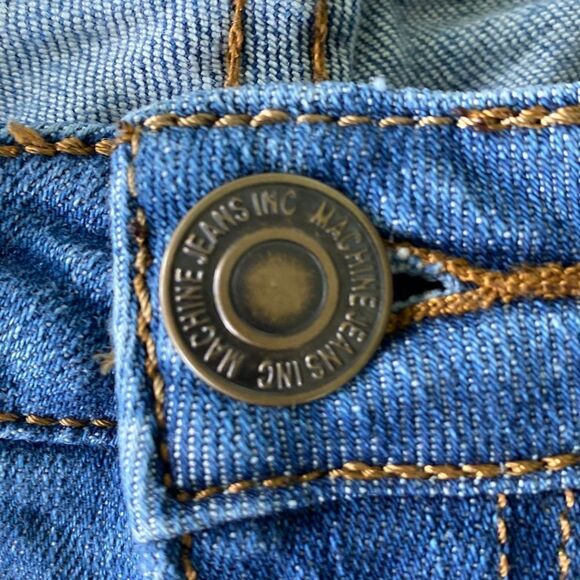 MACHINE Skinny Jeans Medium Blue Size 7 - Picture 4 of 10